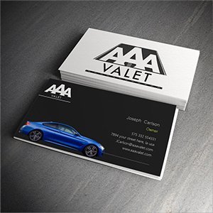 Custom business card design for a small business by EP Portfolio
