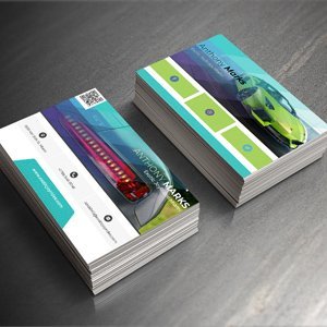 Custom business card design for a small business by EP Portfolio
