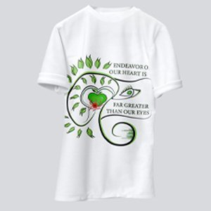 Custom branded t-shirt design by EP Portfolio