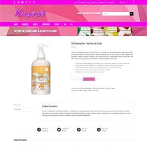 Small business website design sample by EP Portfolio