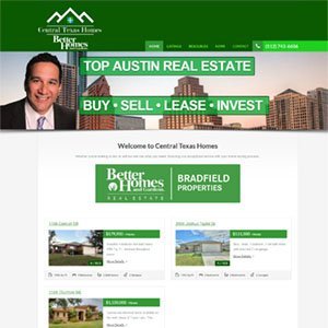 Small business website design sample by EP Portfolio