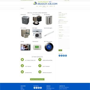 Small business website design sample by EP Portfolio
